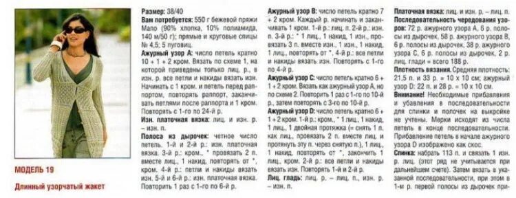 Кардиган летний женский спицами схемы Gallery.ru / Фото #223 - Модели спицами со схемами - svetlyachoks