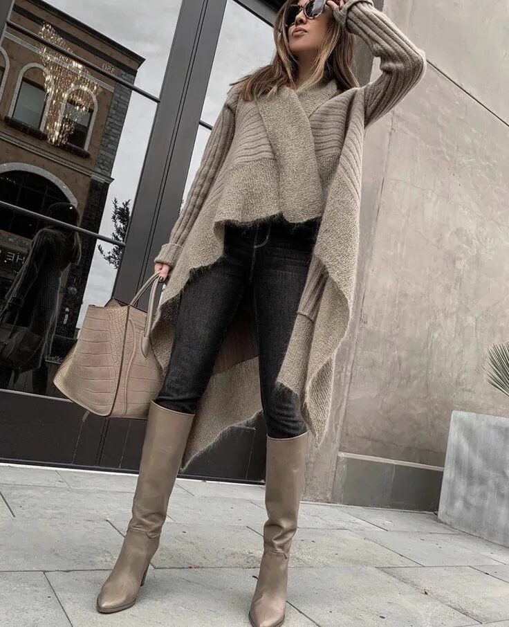 Кардиган модные фото Пин от пользователя KatKaz на доске Street Style Модные стили, Мода для женщин, 