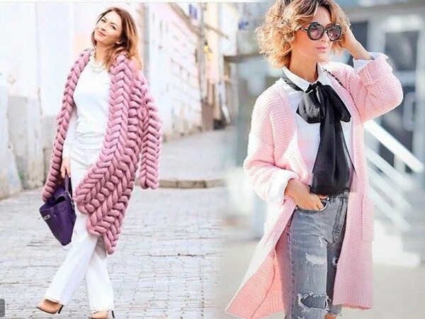 Кардиган модные фото Модные кардиганы 2024-2025, фото, новинки, модели Модели, Кардиган, Быть женщино