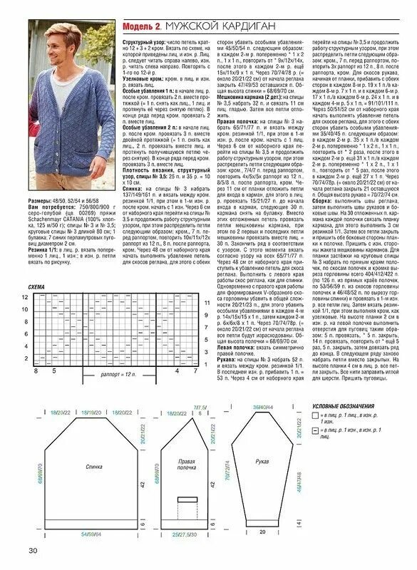 Кардиган мужской схемы вязания спицами Всё обо всём: вязание ваше хобби 2017 Вязание, Хобби, Обои