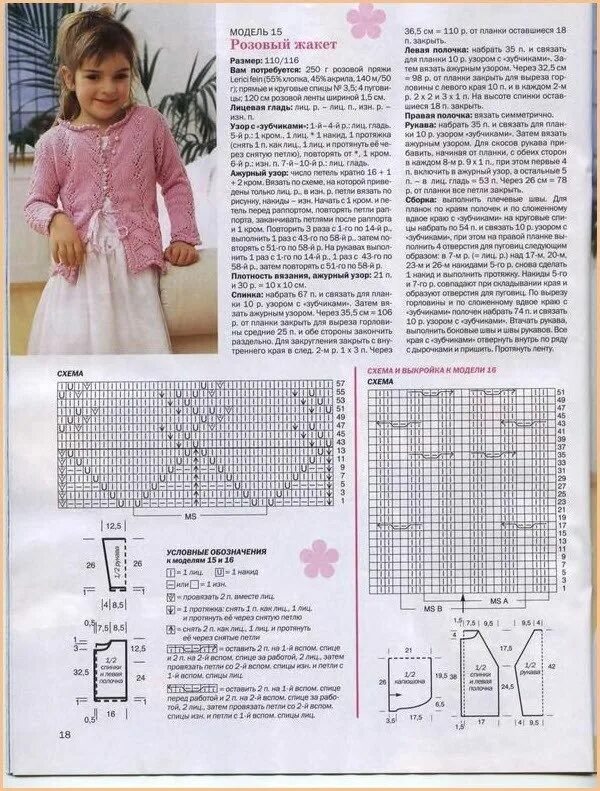 Кардиган спицами со схемами девочке Розовый кардиган Вязание, Схемы вязания детских вещей, Модели