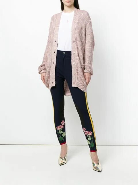 Кардиган женский мода 2024 фото Stella McCartney Dropped Shoulder Cardigan - Farfetch