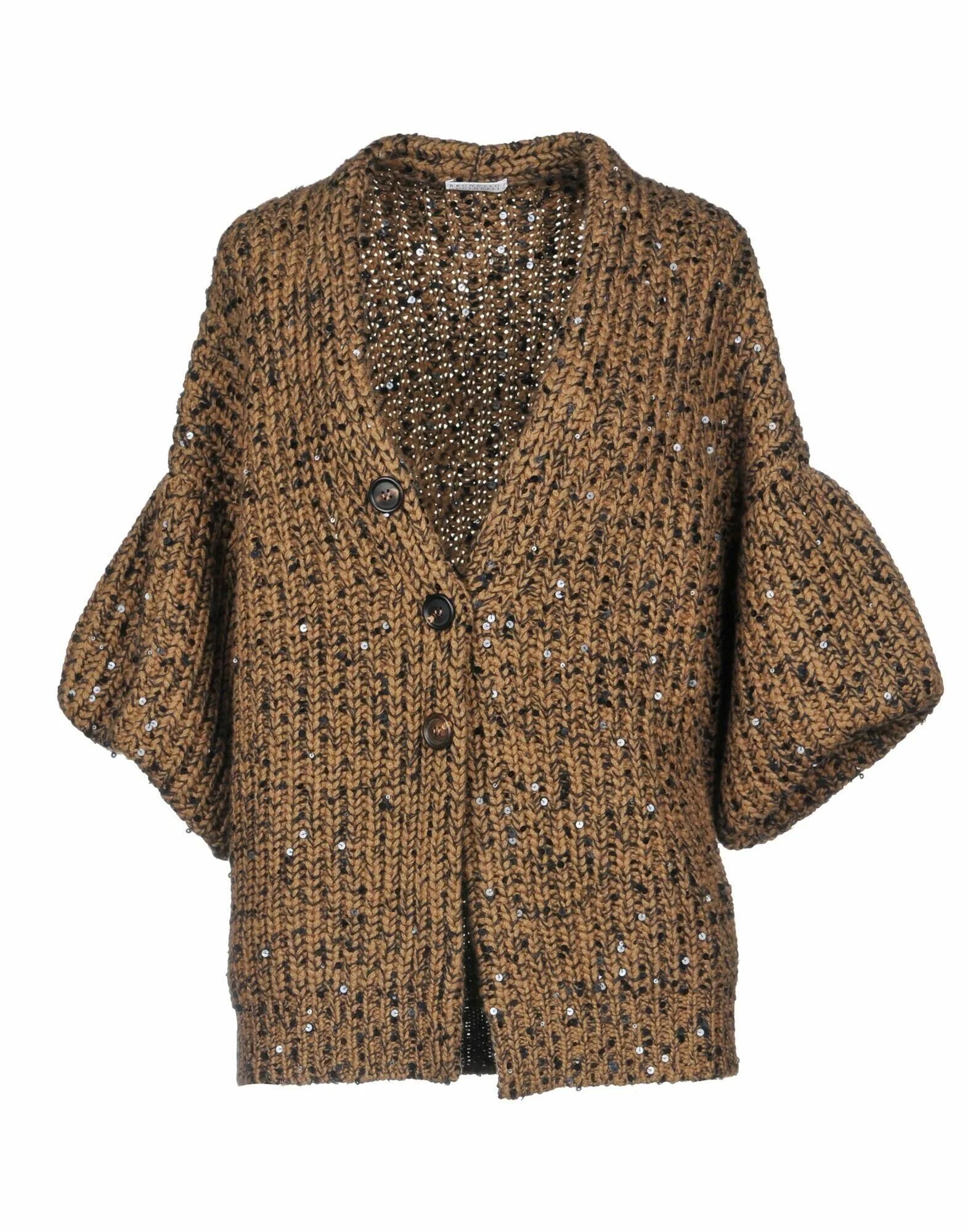 Кардиган женский в стиле брунелло кучинелли Brunello Cucinelli Cardigan In Brown ModeSens Knitting fashion design, Women swe