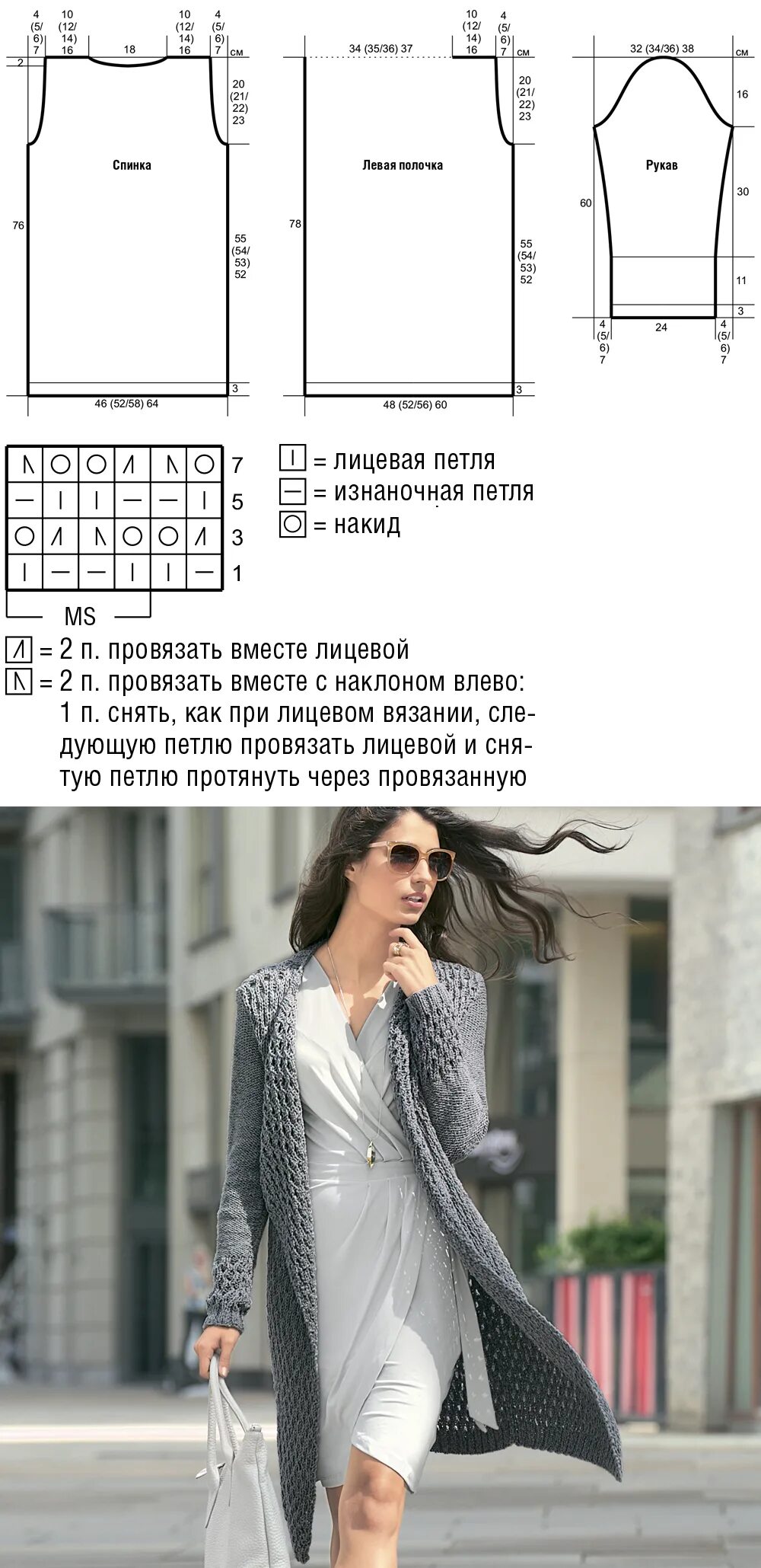 Кардиганы спицами схемы фото Модный кардиган спицами описание: найдено 87 изображений
