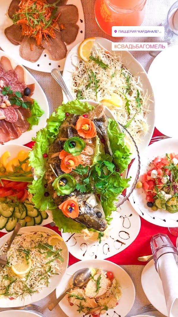 Кардинале ул кирова 123 3 фото Кафе Pizzeria Cardinale, + 375 29 696-96-65, ул. Кирова 123, Гомель, Беларусь