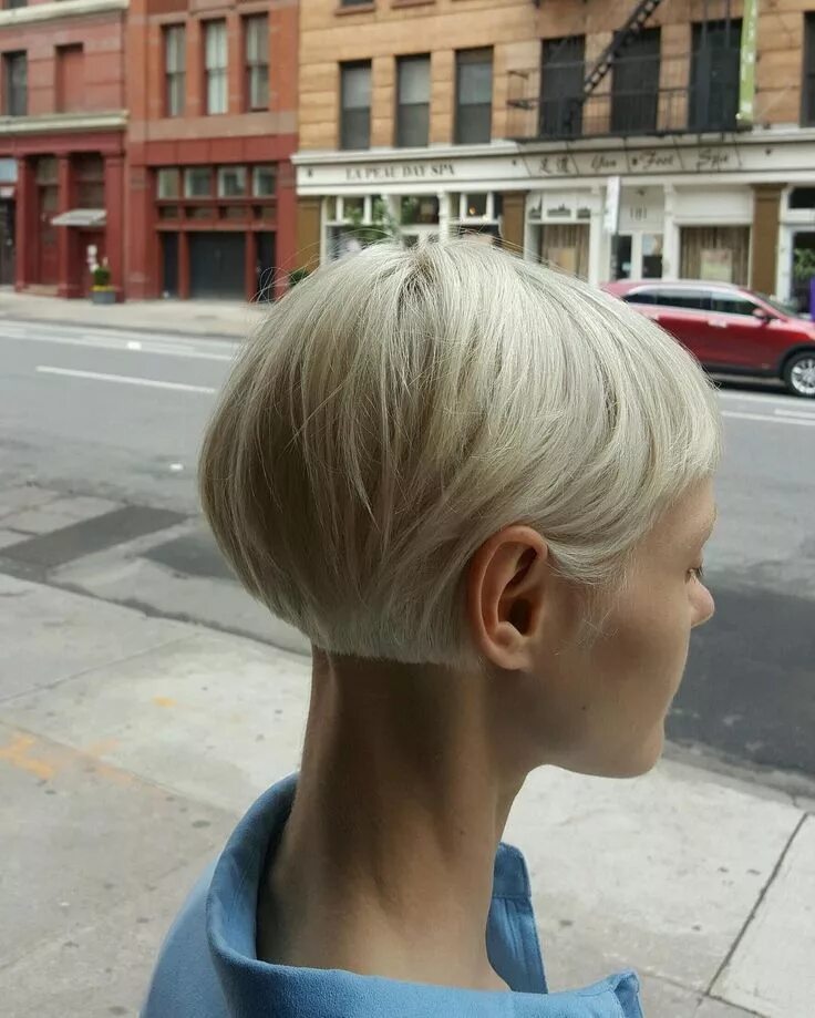 Каре на очень короткие волосы фото Billedresultat for nora vai hair Стрижка, Короткие стрижки, Прически