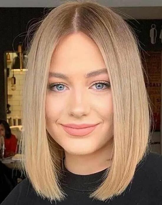 Каре на средние волосы 2024 фото Боб 2020-2021 Cabelo, Cores de cabelo, Fotografia cabelo
