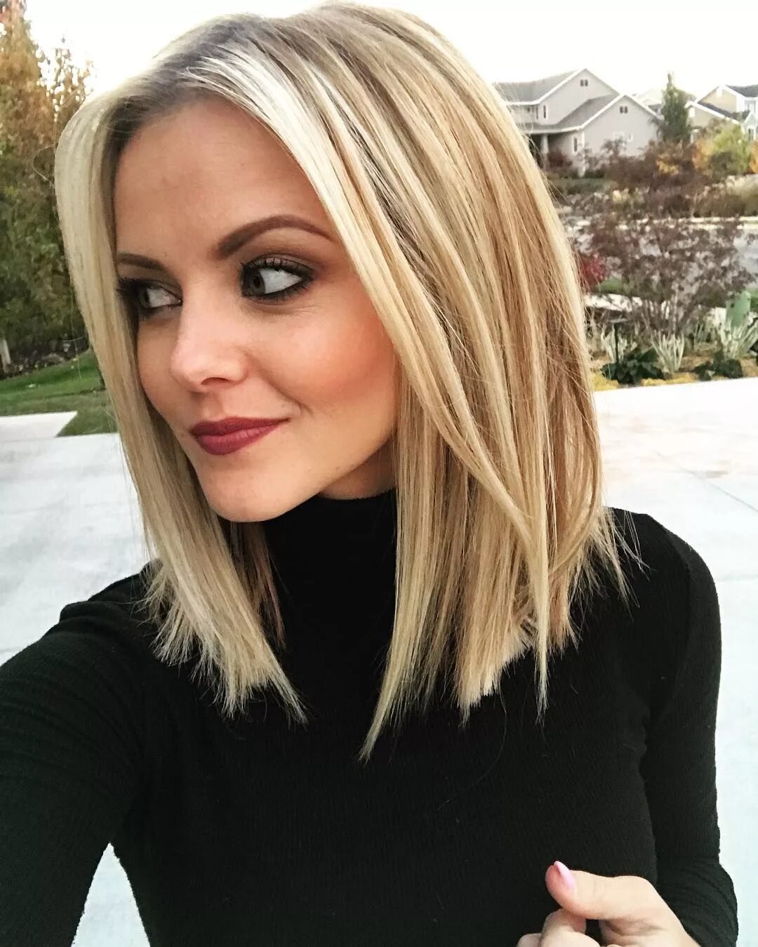 Каре на средние волосы фото Pin on Hair Hair lengths, Long hair cuts, Long hair styles