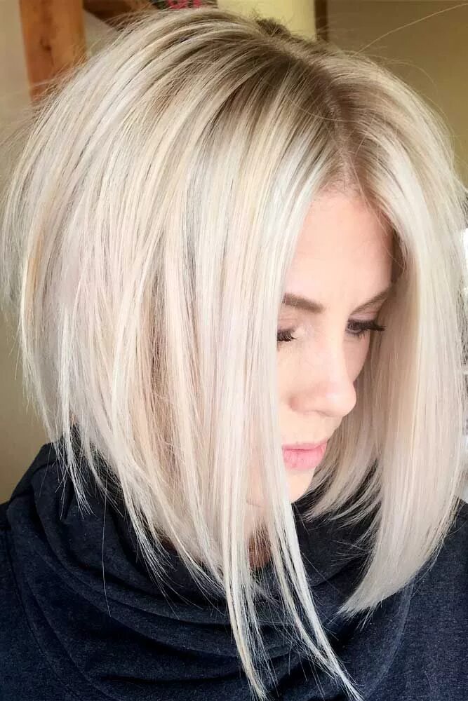 Каре на светлые волосы фото 80+ Ideas Of Inverted Bob Hairstyles To Refresh Your Style Hair styles, Inverted