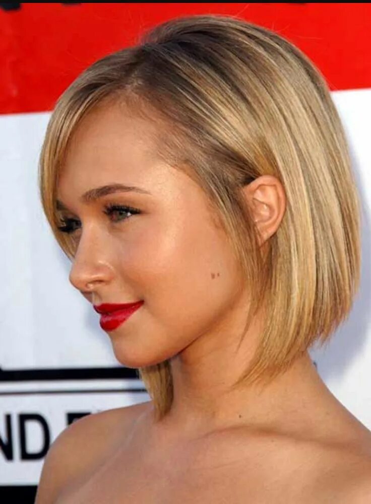 Каре на тонкие волосы фото Pin on Square one length below shoulders Bob hairstyles, Angled bob hairstyles, 