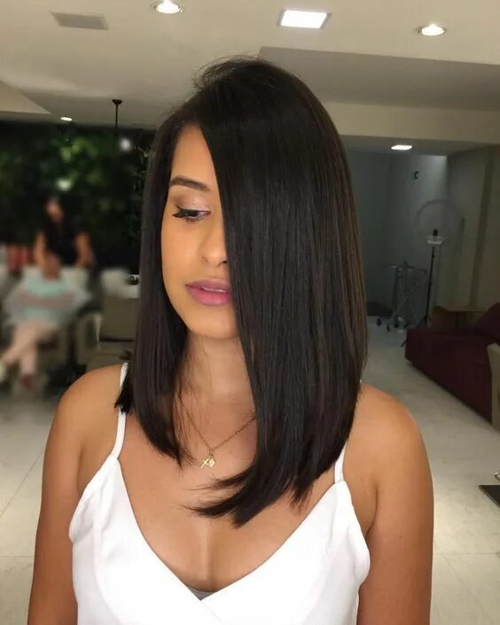 Каре на удлинение длинные волосы фото Pin on medium length hair