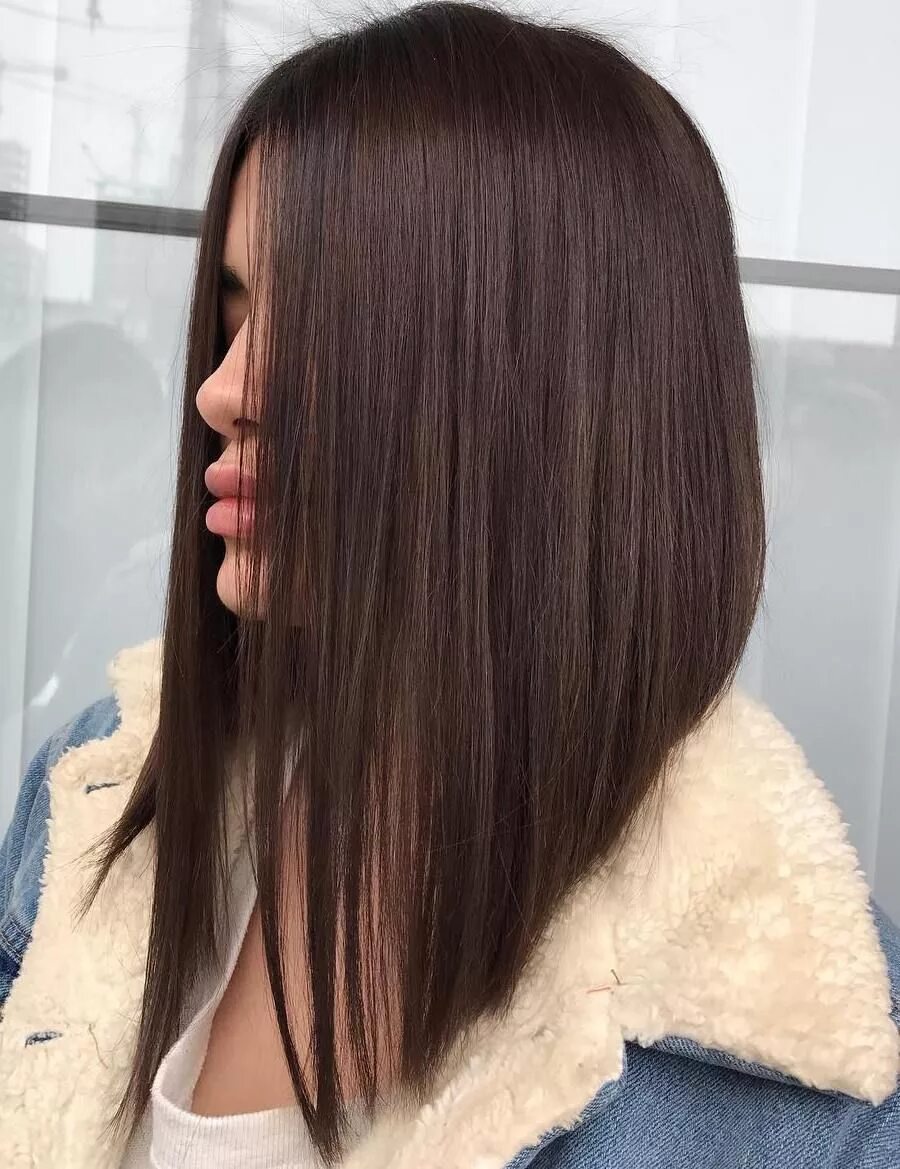 Каре на удлинение длинные волосы фото 70 Best A-Line Bob Haircuts Screaming with Class and Style Angled bob hairstyles