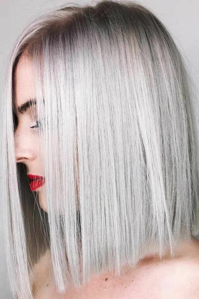 Каре пепельного цвета фото 18 Medium Length Hairstyles for Thick Hair Medium length hair styles, Hair style
