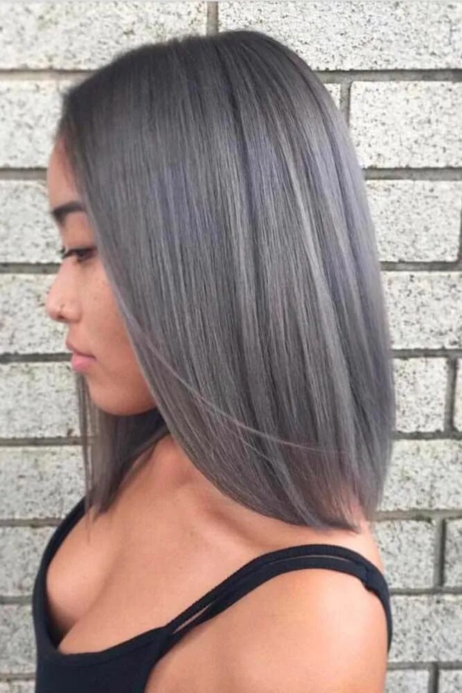 Каре пепельного цвета фото 27 Cool Ways How To Wear Your Short Grey Hair In 2022 Hair styles, Short grey ha