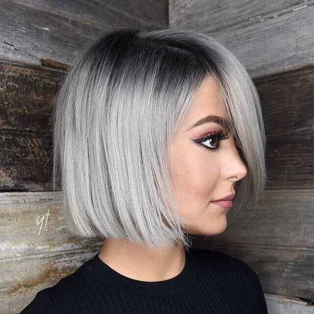 Каре пепельного цвета фото 43+ Gorgeous Short Hairstyles to Let Your Personal Style Shine - The Cuddl Coule