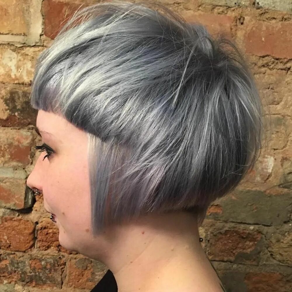 Каре пепельного цвета фото 40 Ways to Rock a Bowl Cut Bowl cut, Hair cuts, Long bob hairstyles