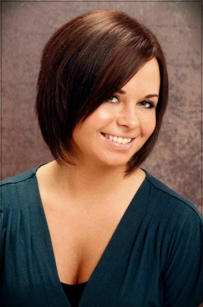 Каре полным девушкам фото Correct hairstyles for your face type Cortes de cabello corto, Cortes de cabello