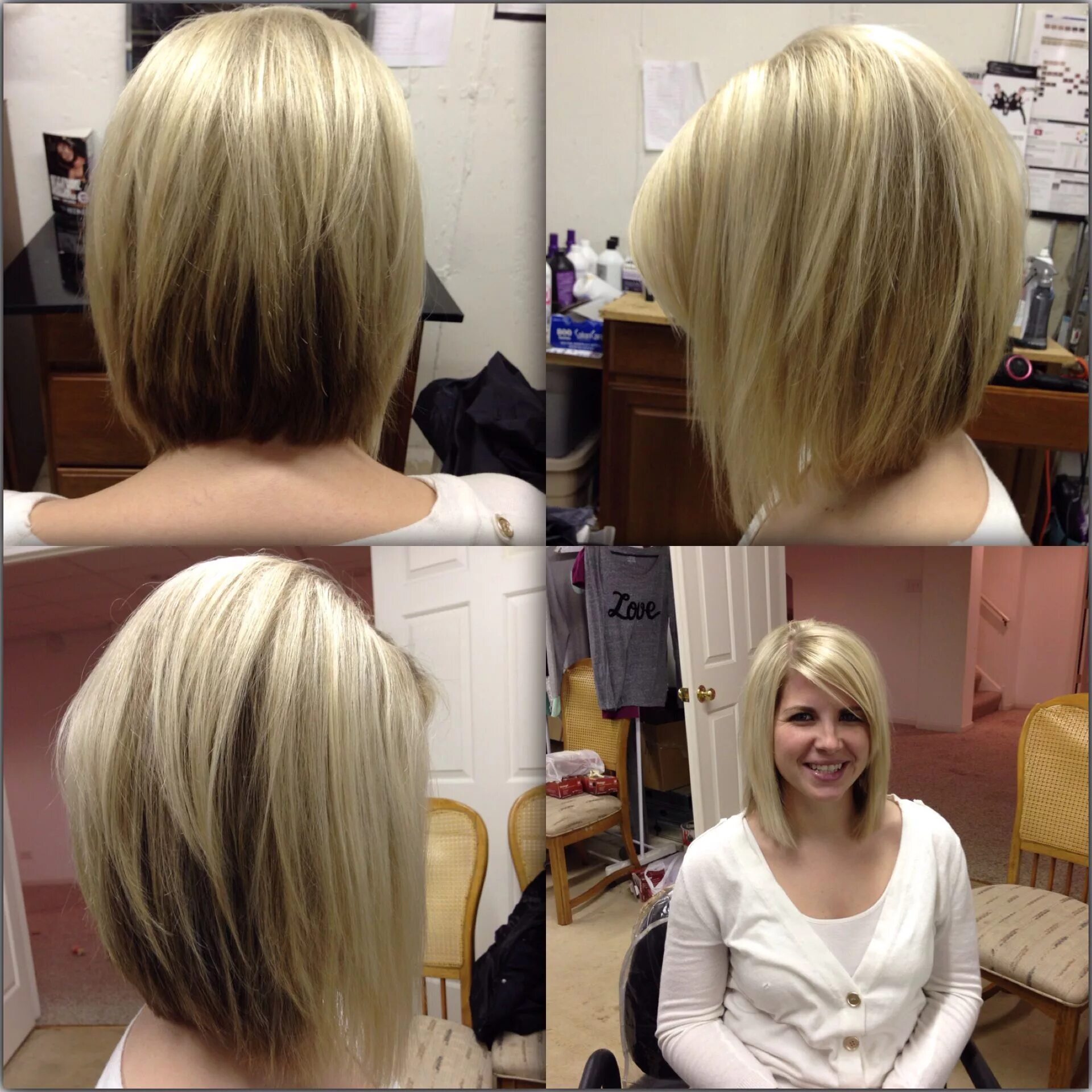Каре после каскада фото Angled Bobs with Bangs Angled bob hairstyles, Bob hairstyles, Medium hair styles