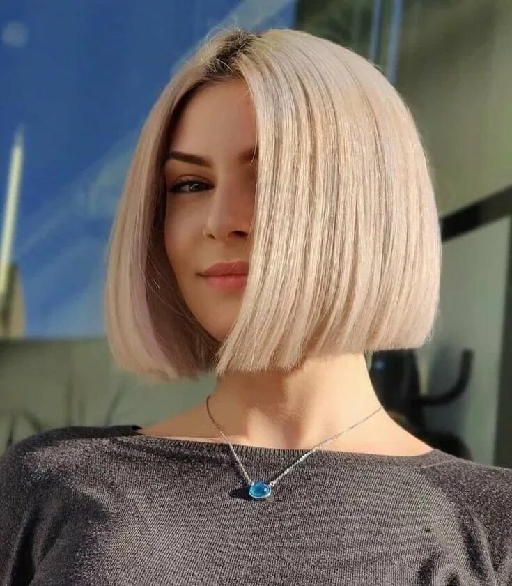 Карэ прическа 2024 каре женская Top 40 Gorgeous Colored Bob Hairstyles (2023 Update) Blonde bob haircut, Short b