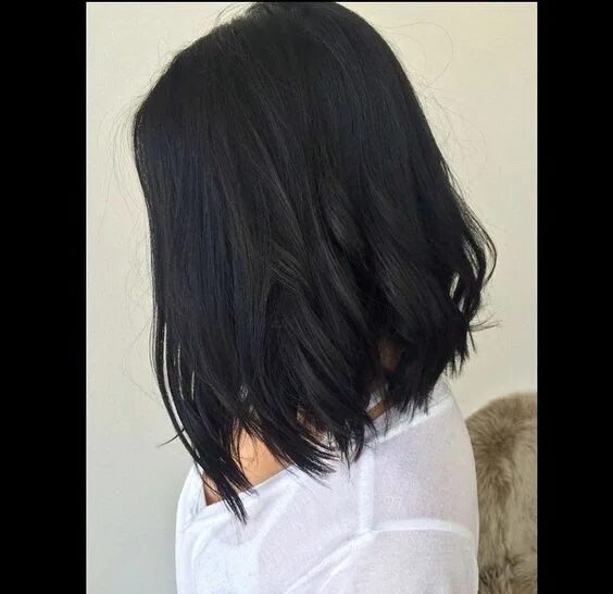 Каре прическа без лица Cortes bob en cabello oscuro Look de cabello corto, Look de cabello, Cabello cor