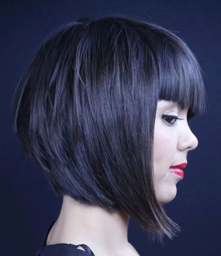 Каре прическа фото полное 70 Best A-Line Bob Haircuts Screaming with Class and Style Long bob hairstyles, 