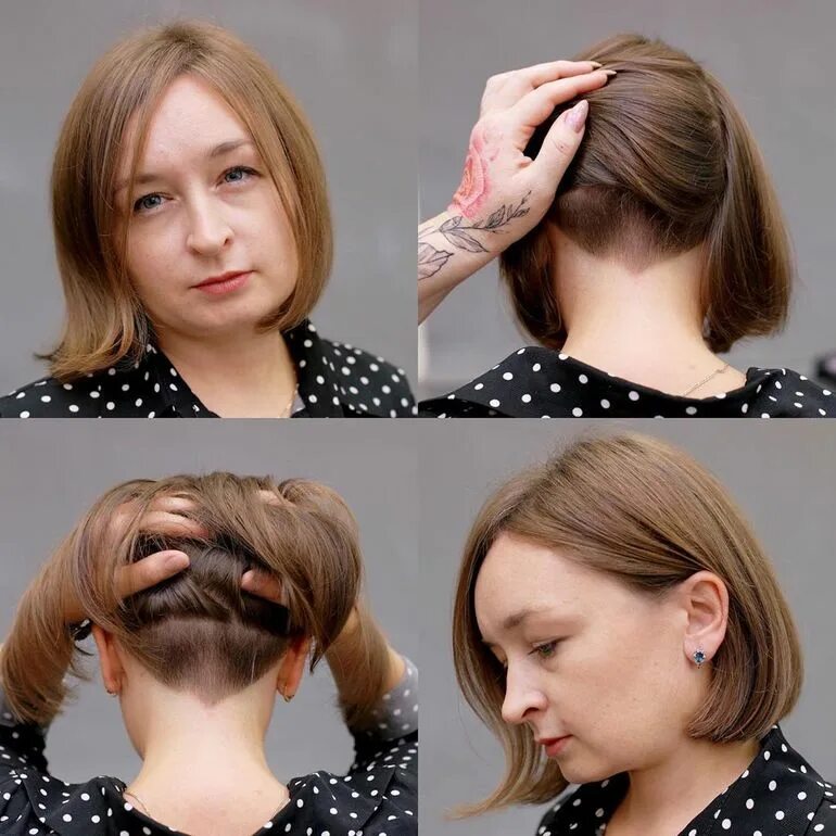 Каре прически на каждый день фото Модные короткие стрижки без челки для дам 40-50 лет 2022
