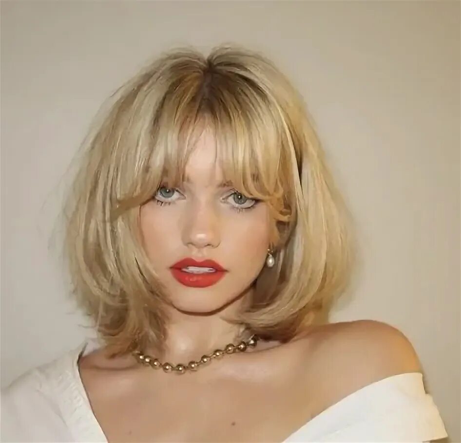 Каре с челкой 2024 модное фото 10 ide dan inspirasi 70s short hair terbaik