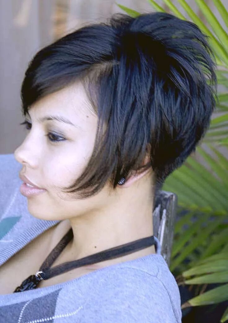 Каре с короткой макушкой фото cute short hairstyle Cabelo, Cortes curtos, Cortes