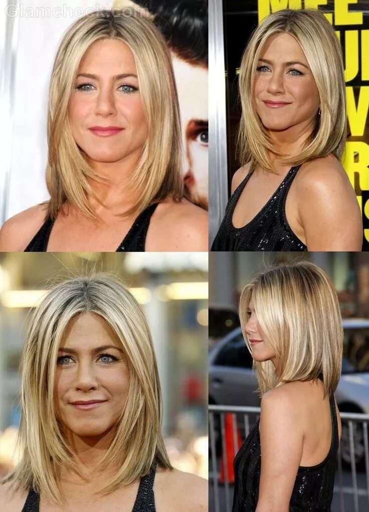 Каре с лесенкой у лица фото 20 Jennifer Aniston's Greatest Hairstyles - Pretty Designs Jennifer aniston shor