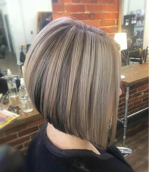Каре с мелированием фото Best Inverted Bob Haircuts 2017-2018, Short, Long, Medium Lenght #invertedbob #i
