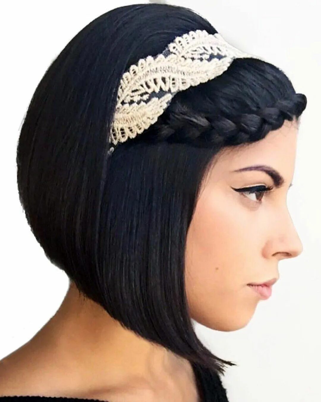 Каре с ободком фото Wedding Hairstyles For Short Hair 2024 Guide & Expert Tips Peinado con diadema, 