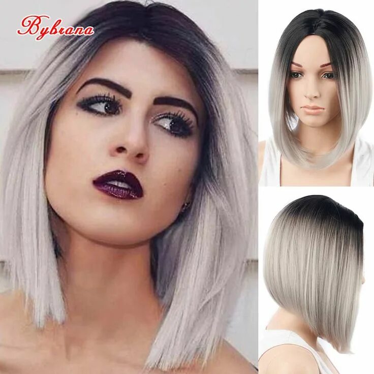 Каре с темными корнями фото Pin on Costumes & Accessories
