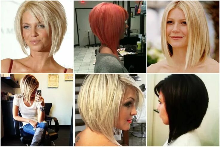 Каре с удлинением на лицо фото Cabelo medio, Cabelo