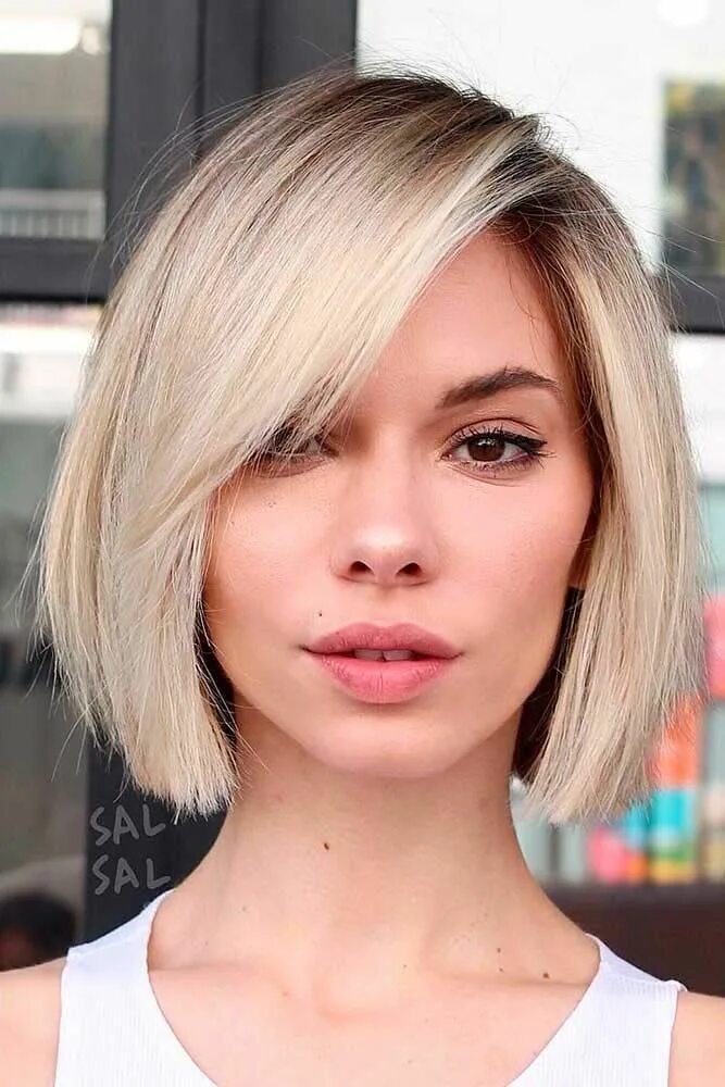 Карэ с удлиненной челкой фото 75 Fantastic Bob Haircut Ideas