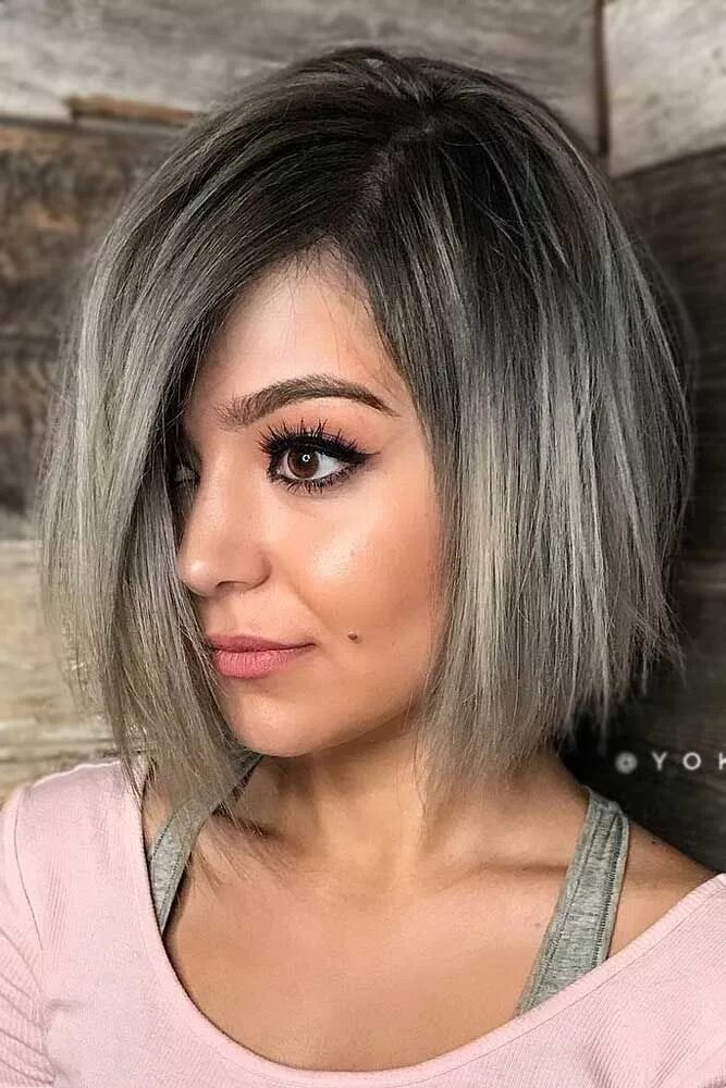 Каре серого цвета фото Stylish & Comfy Bob Hairstyles For Black Women To Put An End To Cruel Styling Ro