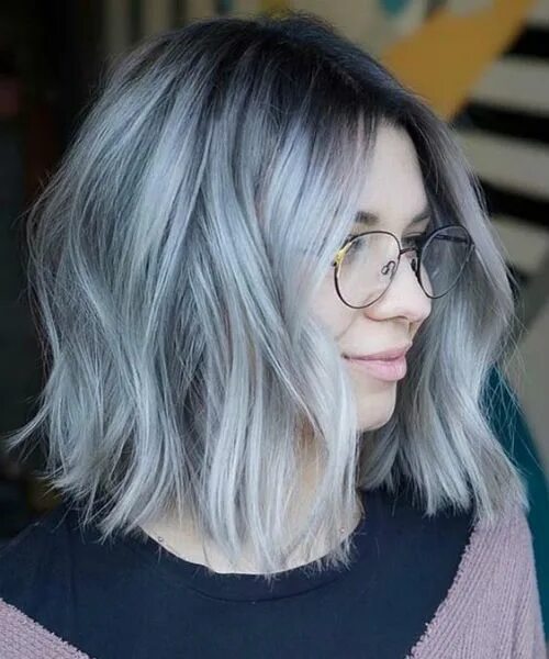 Каре серого цвета фото blonde bob - Google Search Silver blonde hair, Blonde hair color, Silver blonde