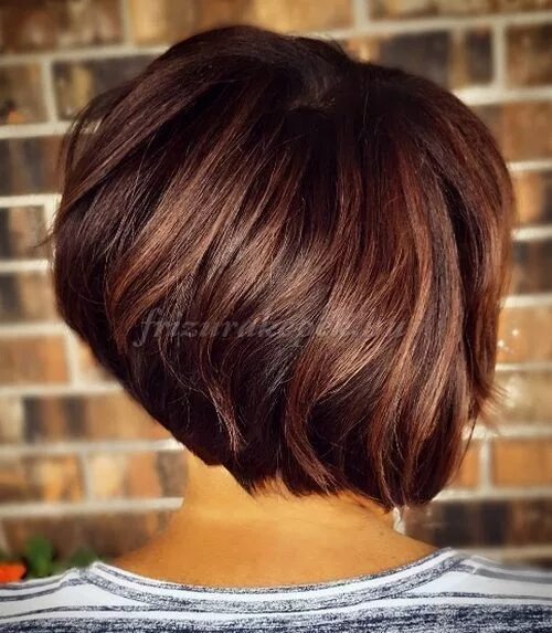 Каре шоколадного цвета фото bubifrizurák+-+balayage+bubifrizura Balayage hair, Hair cuts, Thick hair styles