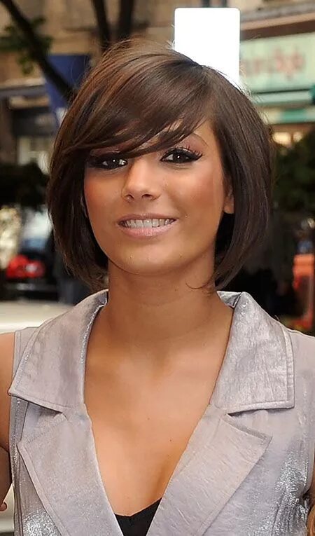 Каре шоколадного цвета фото Bob Style Haircuts 2013 Hair styles 2014, Hair cuts, Messy bob haircut