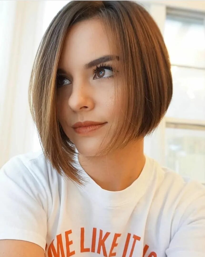 Каре стрижка без челки девочке @glowofgrace Short bob hairstyles, Thick hair styles, Bob hairstyles