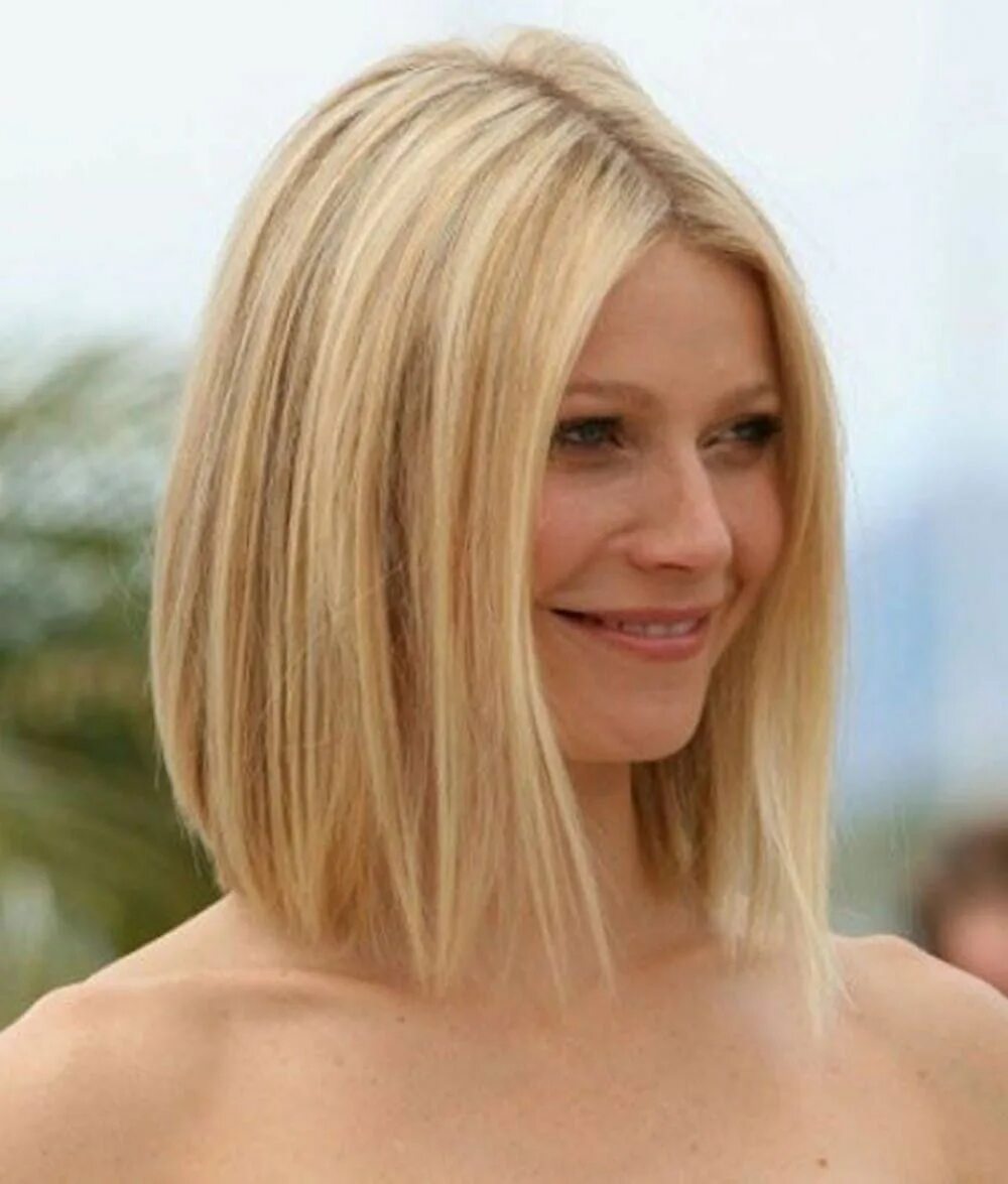 Каре стрижка без челки на средние волосы Lovin' Lobs: 13 Celebs That’ll Inspire You to Chop It Off Long bob haircuts, Lon