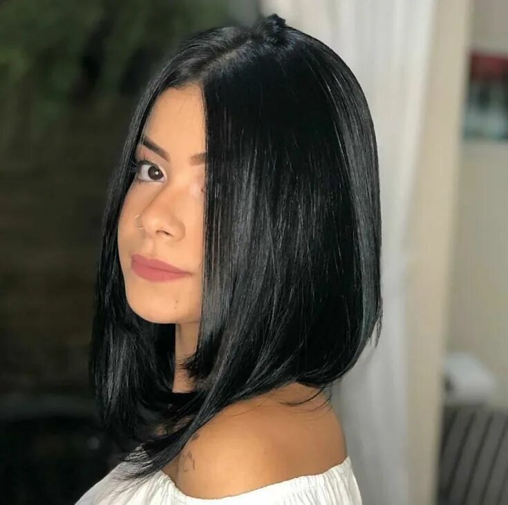 Каре стрижка брюнетка карие Pin on Best Hairstyles for Women in 2022