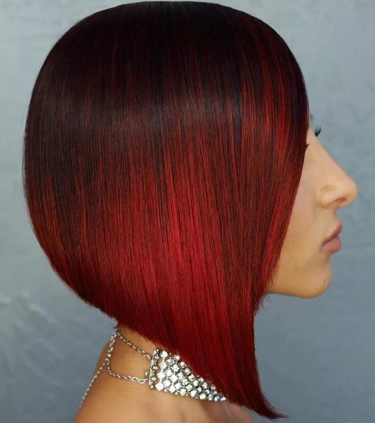 Каре стрижка красные волосы 60 Cute Medium Bob Haircuts and Hairstyles for Women in 2024 Balayage straight h