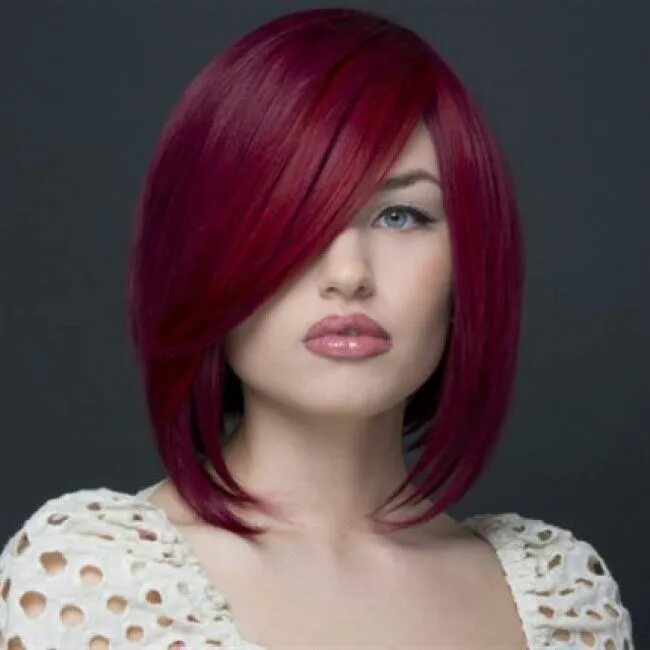Каре стрижка красные волосы New Season Trends: Raspberry Hair Will Mark a Strong Presence! - Best Newest Hai