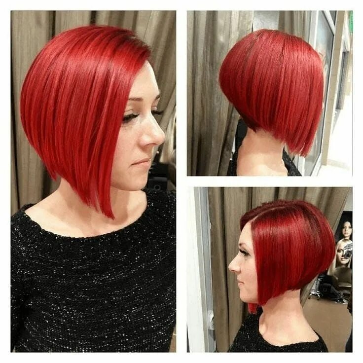 Каре стрижка красные волосы Pin on bobhairstyle