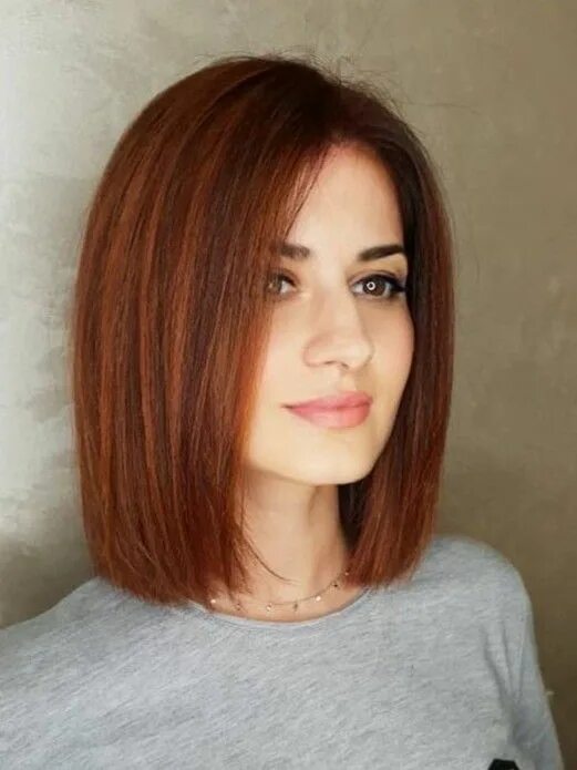 Каре стрижка на средние волосы без челки Pin on Тенденции 2018-2023 года Medium hair styles, Hairstyles haircuts, Short h