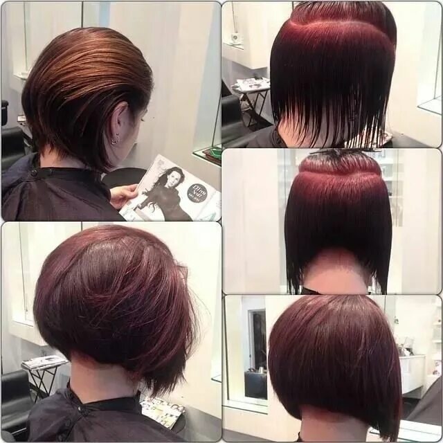 Каре стрижка поэтапные фото Instagram photo by @cleoevo (cleo evo) - via Iconosquare Blonde balayage bob, Cu