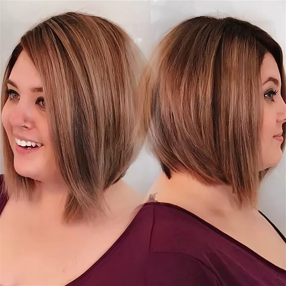 Каре стрижка с челкой для полных Gordinhas Também Podem Usar Cabelos Curtos Cabelo para gordinhas, Cabelo, Cabelo