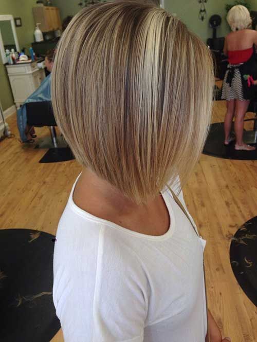 Каре стрижка с челкой с мелированием Cute Inverted Bob Haircuts for Women in 2019 - Page 23 of 27 - Lead Hairstyles W