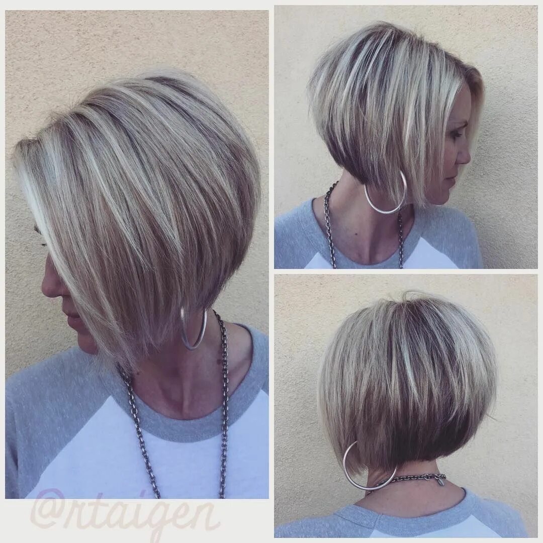 Каре стрижка со снятым верхом Rachel taigen on Instagram: "#hairdomesa #bob #alinebob #bballstyle #bbbrilliant