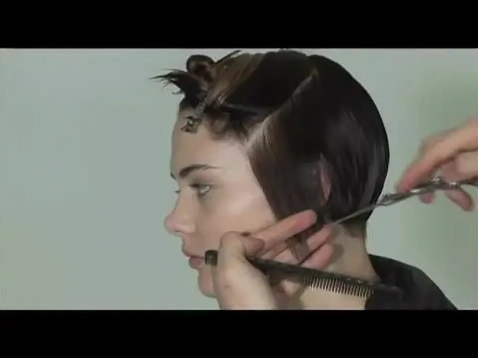 Каре стрижка видео техника Pin on cortes de pelo